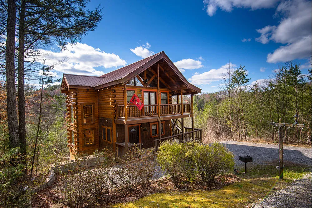 8640 pigeon forge cabin hot tub