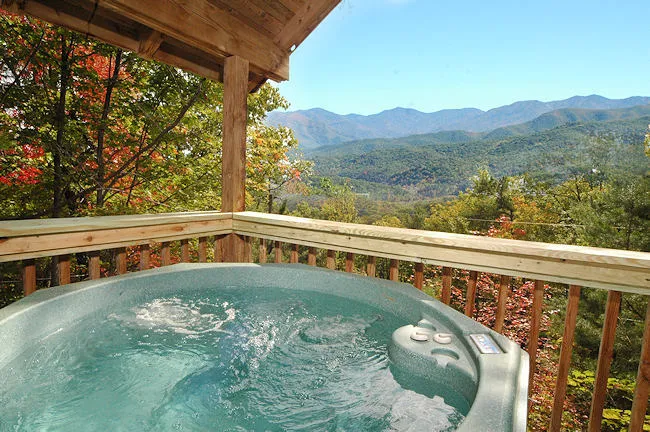 8899 gatlinburg cabin view