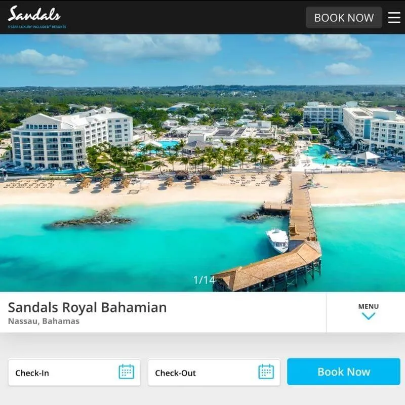 8914 bahama honeymoon watersports
